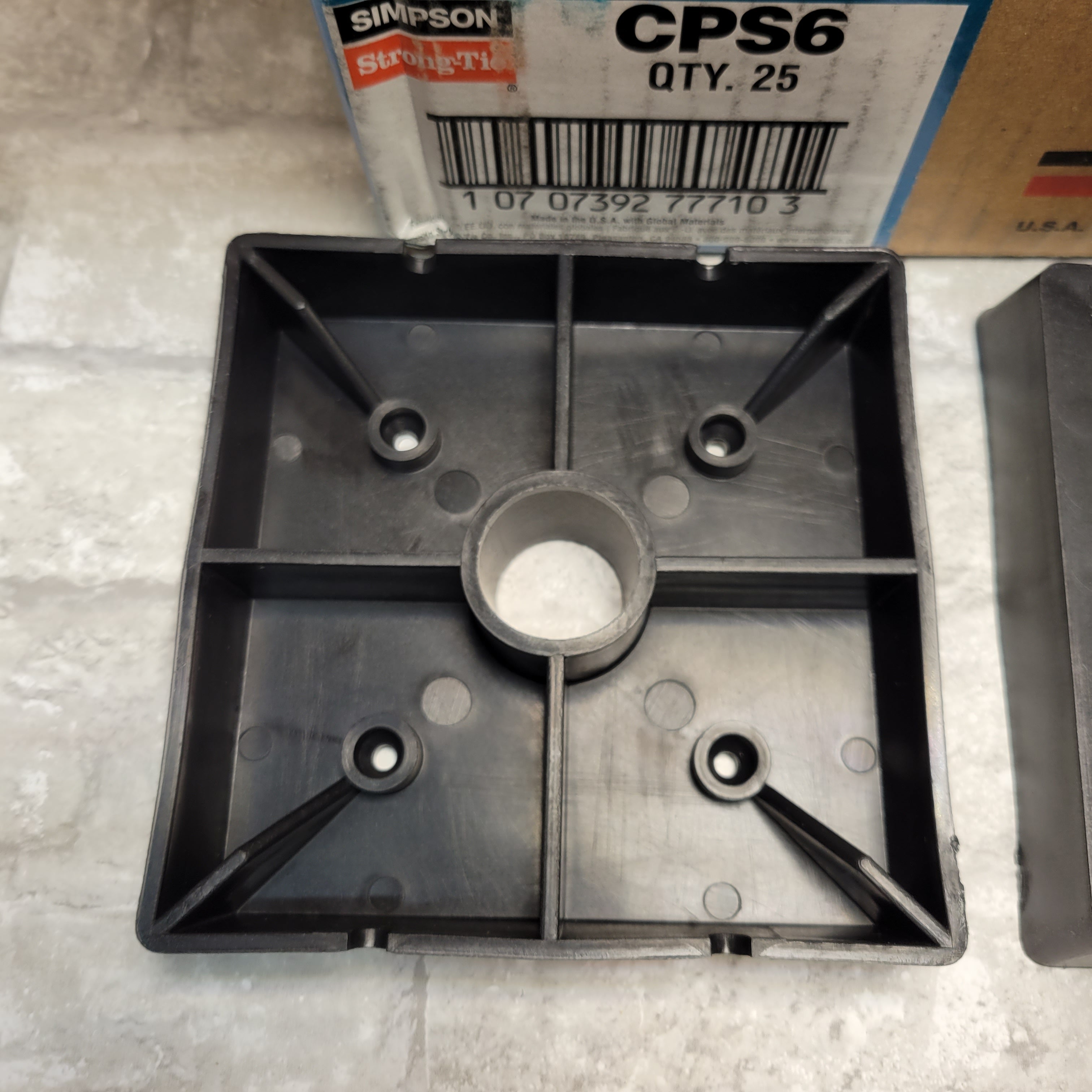 (25) Simpson Strong-Tie CPS Composite Plastic Standoff for 6x6 Nominal Lumber (7945757393134)